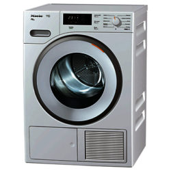 Miele TMB 640 WP Heat Pump Tumble Dryer, 8kg Load, A++ Energy Rating, White